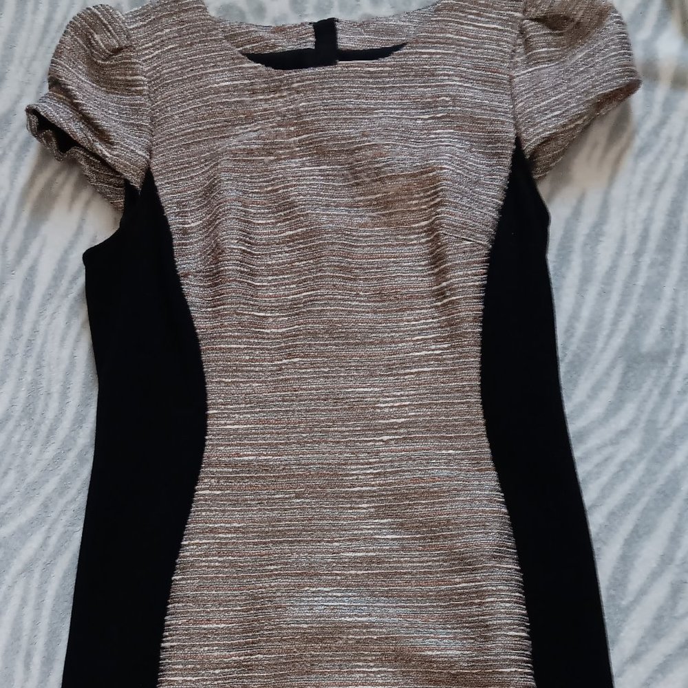 Moulinette Soeurs Shimmer Tweed Hourglass Dress Size 12